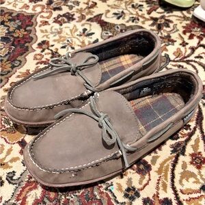 L.L. Bean Brown Leather Moccasin Loafers